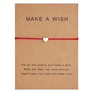 🎆10 for $10🎆 Adjustable Heart String Wish Friendship Bracelet